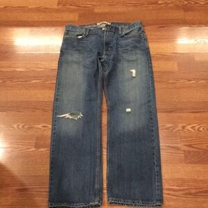 Levi’s 514 Slim straight distressed 36/32